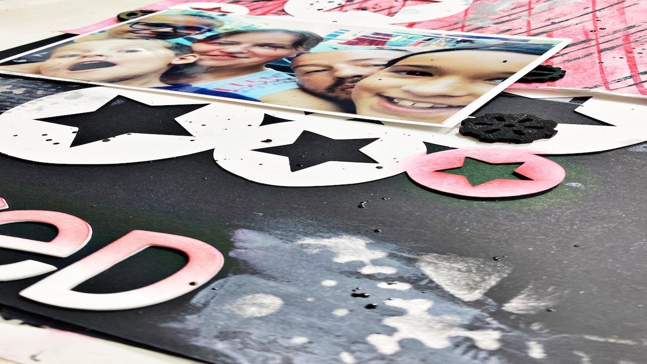 Scrapbook Process Video: Soaked! (LOAD Day 23)