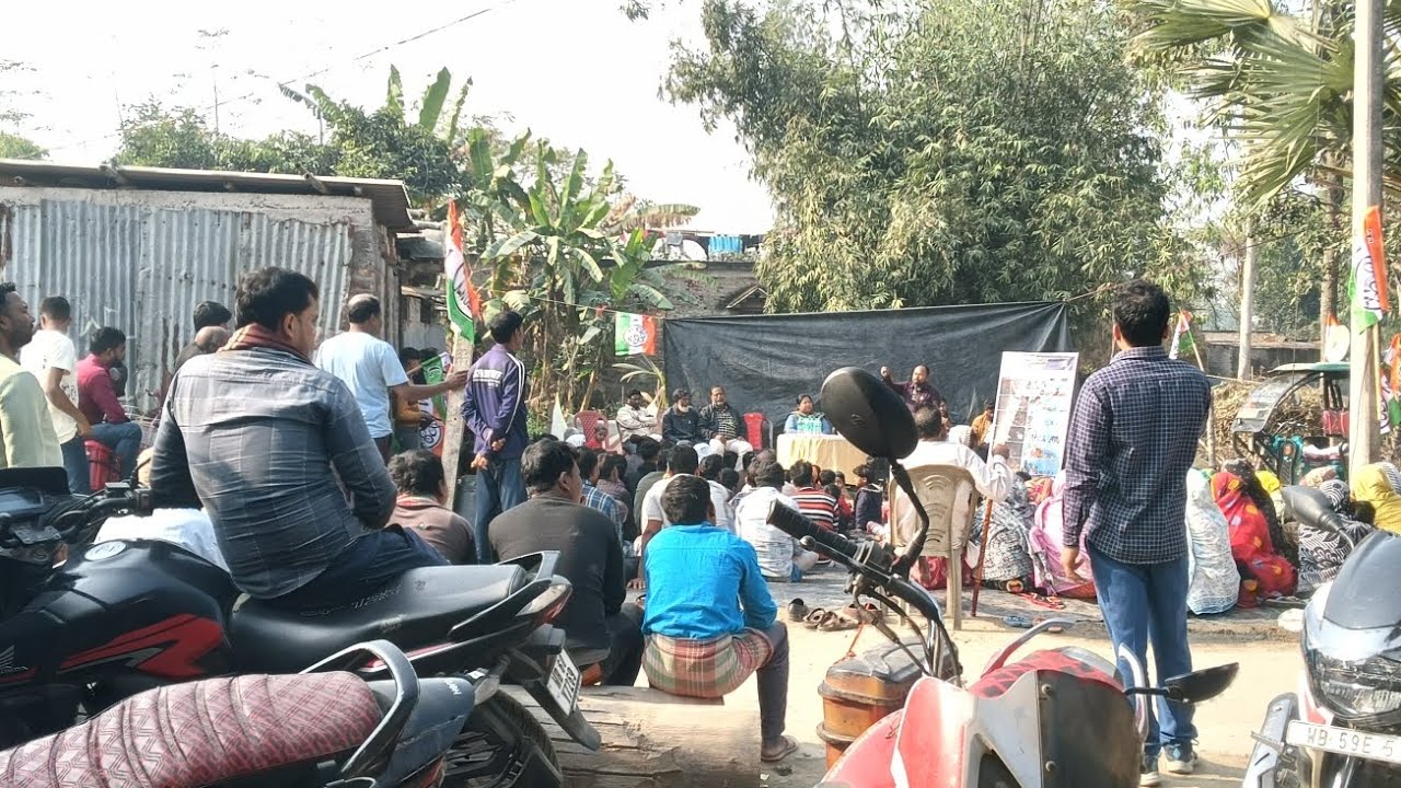 MLA আসছে আমাদের গ্রামে। কি কি বলল লক্ষীর ভান্ডার নিয়ে আর  sir niye . Village 