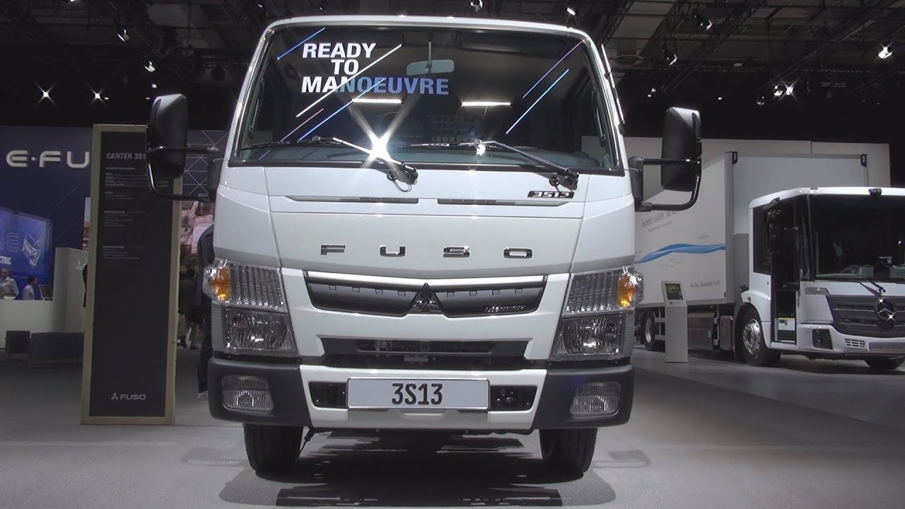 Fuso Canter 3S13 Scattolini Three-Way Tipper Truck (2019) Exterior and Interior