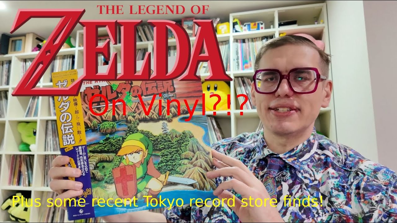 The Legend of Zelda on Vinyl?!? And some more Tokyo record store finds!