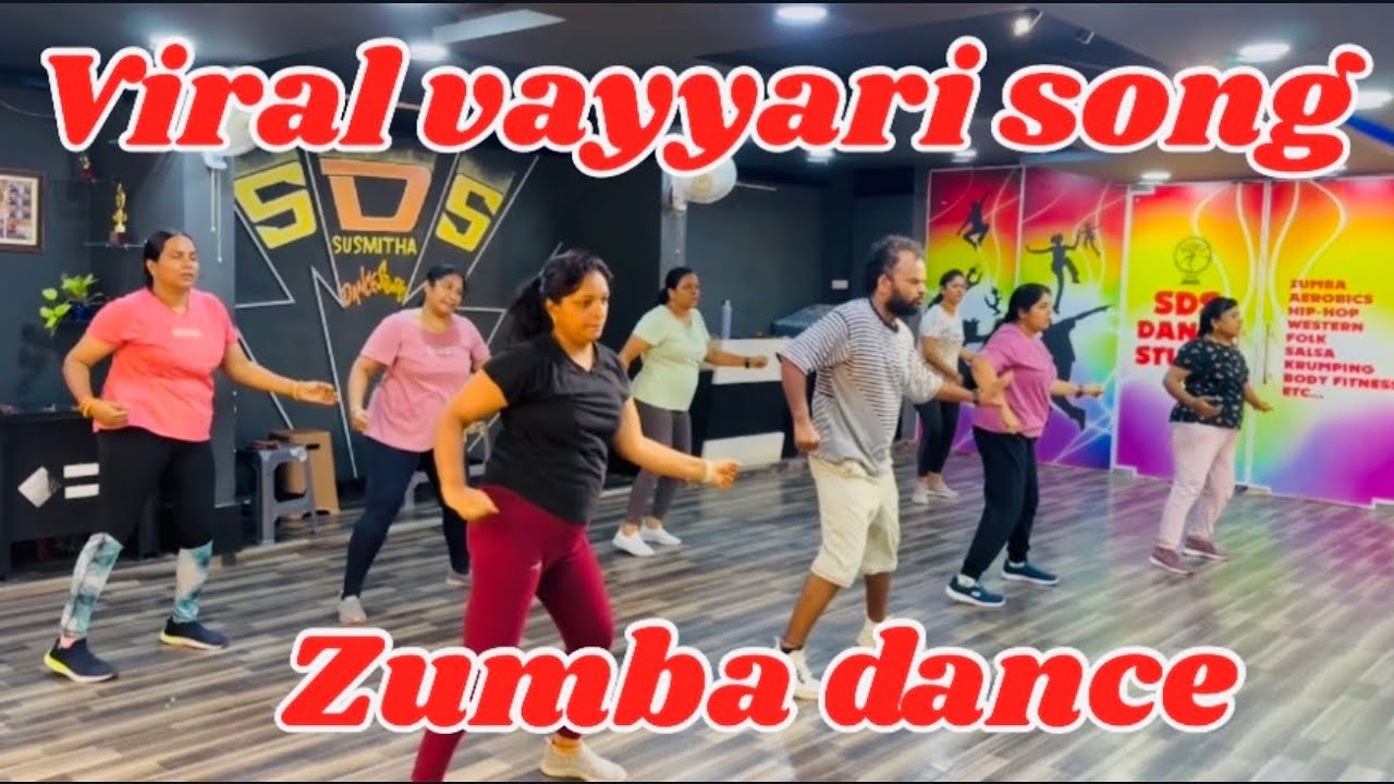 Viral vayyari song Zumba dance 