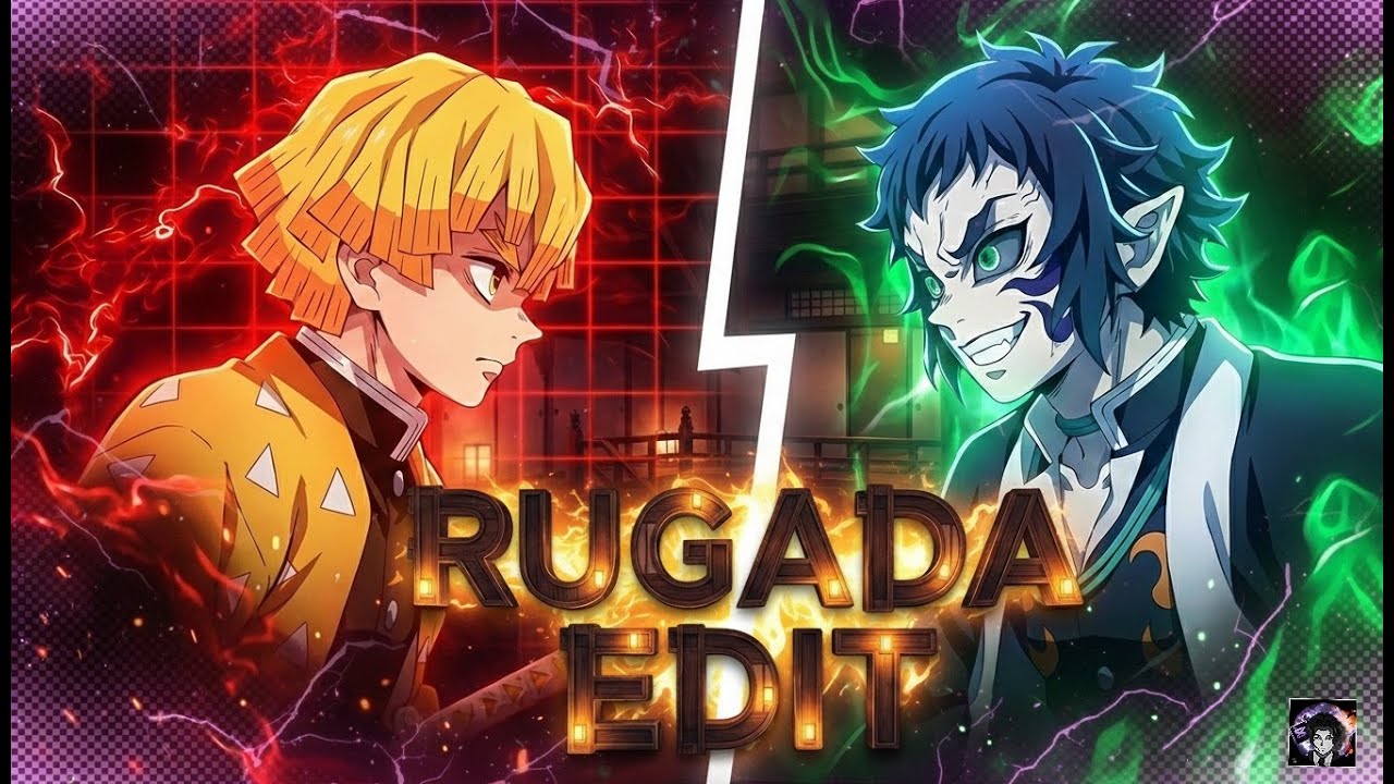 Zenitsu TAKES ON Kaigaku in Epic Demon Slayer Battle | Zenitsu vs Kaigaku Rugada edit | demon slayer