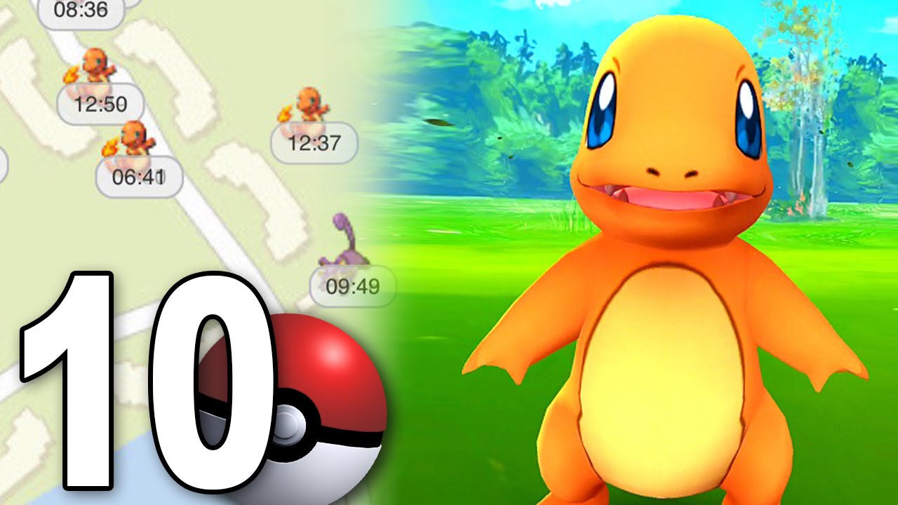 WE FOUND A CHARMANDER SPAWN! (Pokemon GO - Part 10)