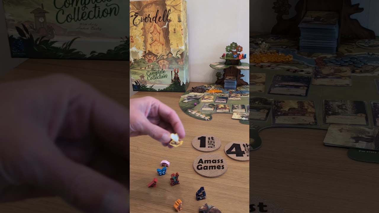 Everdell Complete Collection animal noise teaser meeple stickers AmassGames #boardgames #tabletop