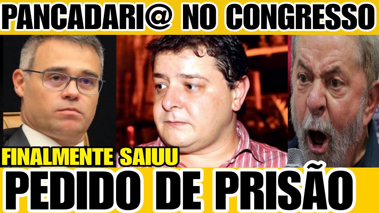 Bomba! SAIUU PEDIDO DE PRISÃO DO LULINHA!! PANCADARI@ NO CONGRESSO AGORA! PETISTA AGREDIU BOLSONARIS