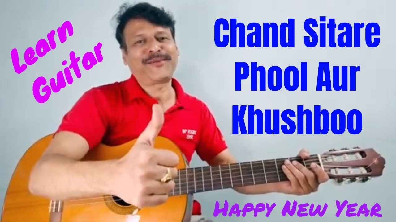Kumar Sanu's Soulful Melody: Chand Sitare Phool Aur Khushbu Guitar Chords Lesson | Kaho Na Pyar Hai.