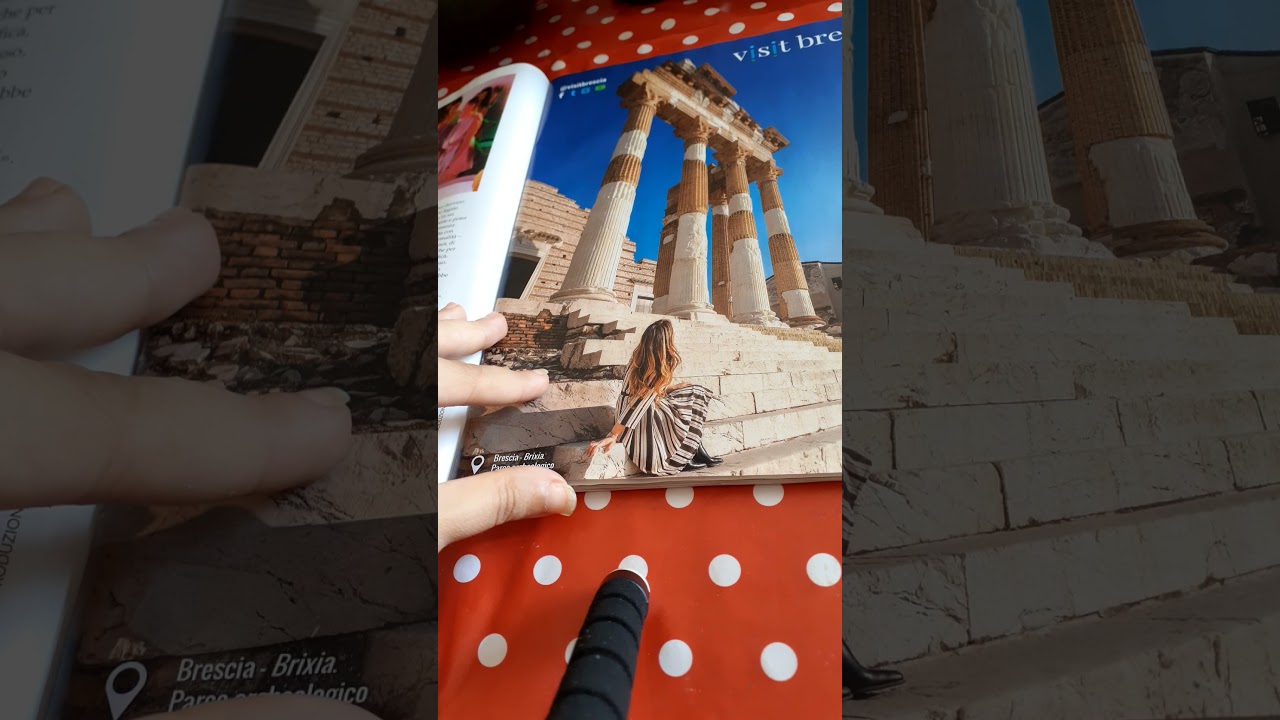 Tracing + sfoglio rivista asmr ita