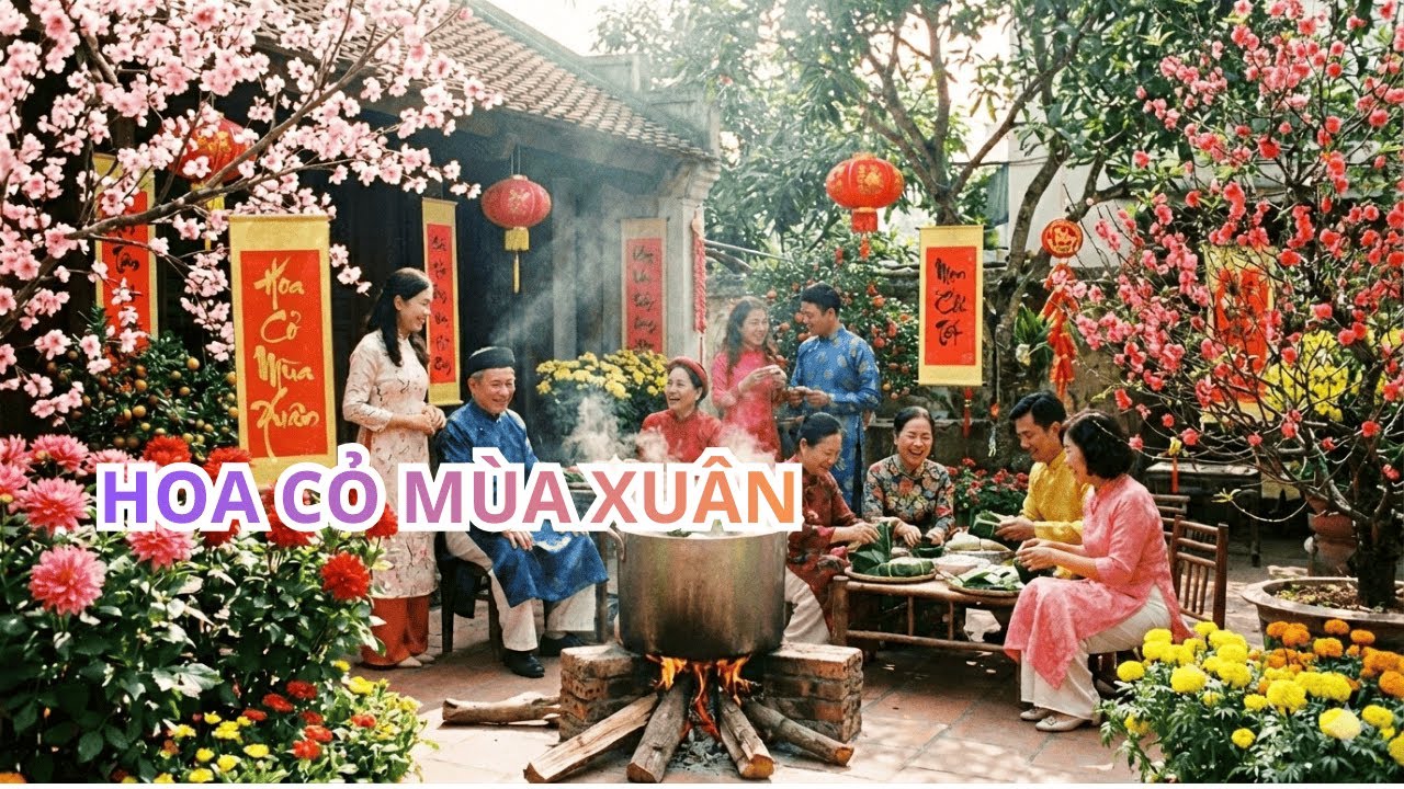 Hoa Cỏ Mùa Xuân - NHẠC GIAO HƯỞNG | NHẠC TẾT 2026 | và mùa xuân biết em đã mang một mối tình