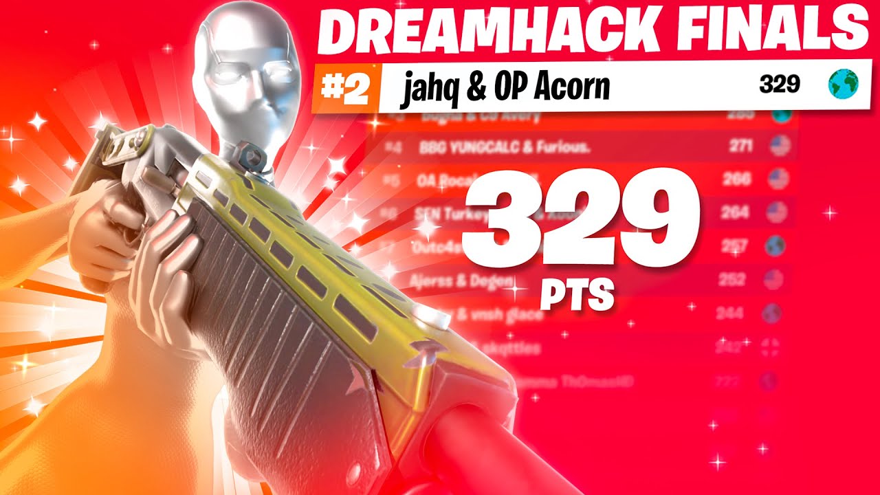 We Almost WON 🏆 DreamHack DUOS FINALS (2nd & $9000) | Jahq & OP Acorn