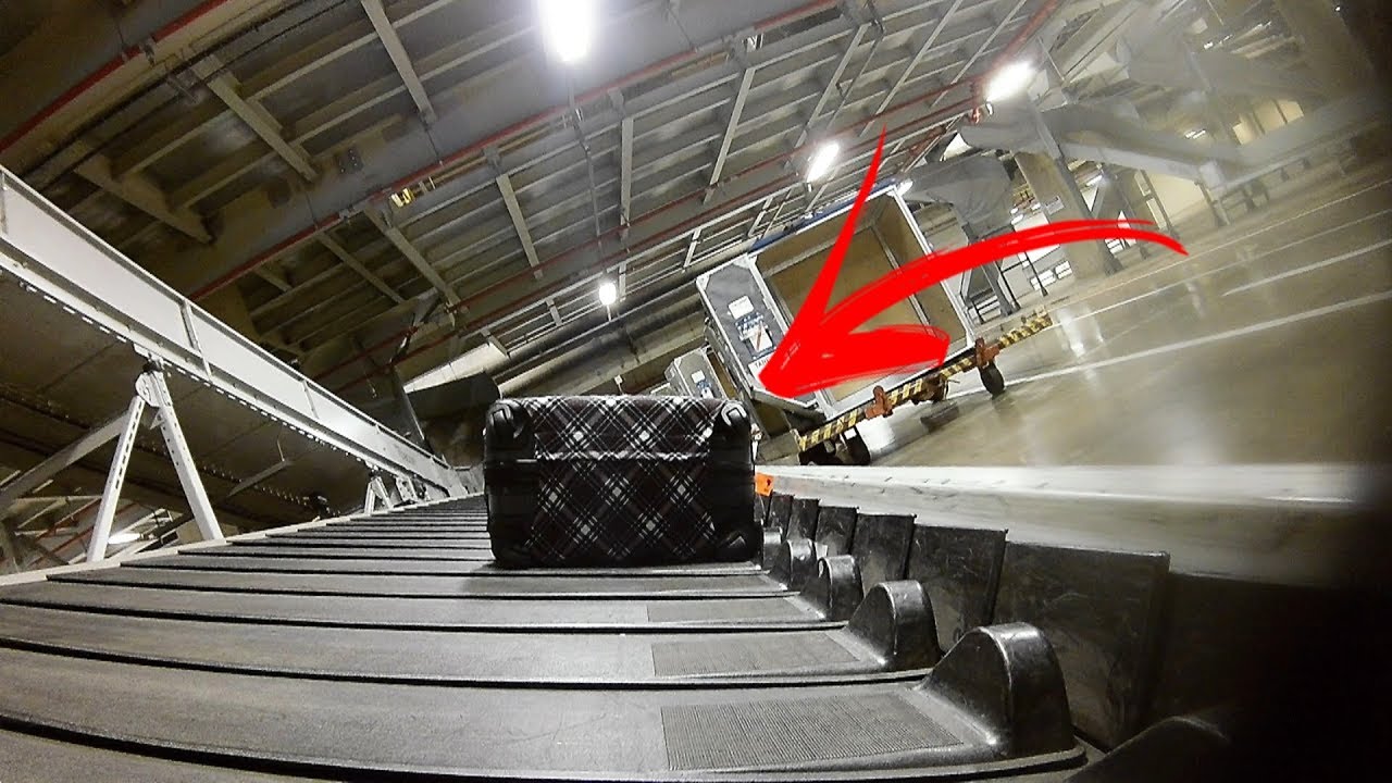 A Jornada de uma Mala despachada no Aeroporto! ( Câmera Escondida )