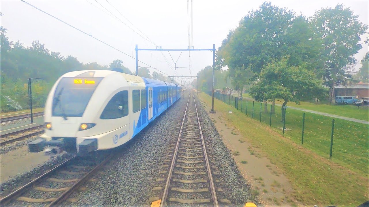 4K Cabinerit Emmen - Zwolle (sneltrein) 15-10-2022