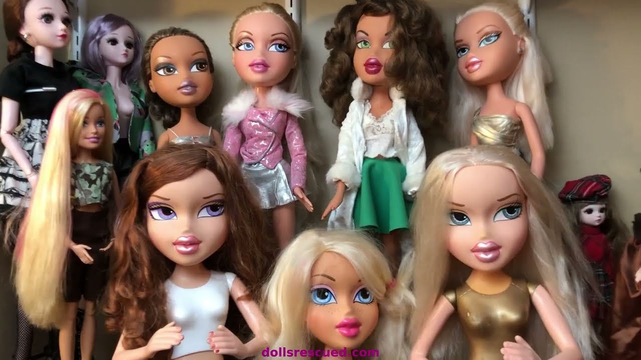 Кукла Эльза (24 дюйма) и кукла Bratz (14 дюймов) Disney - Реставрация