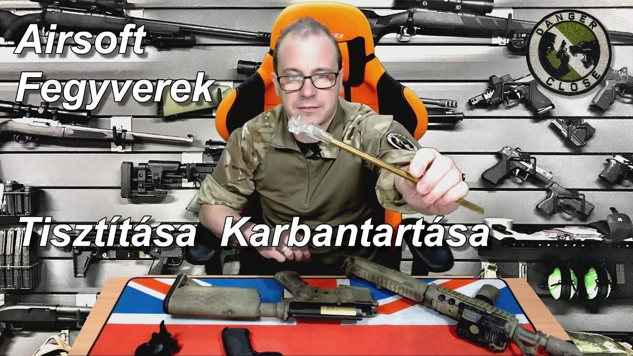 Airsoft Kezdőknek #6 fegyver tisztítás és karbantartás