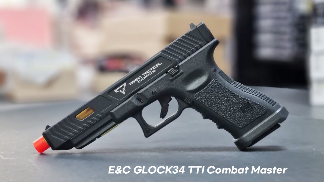 E&C GLOCK34 TTI Combat Master 핸드건/글록34/Airsoft/건스토리/gunstory
