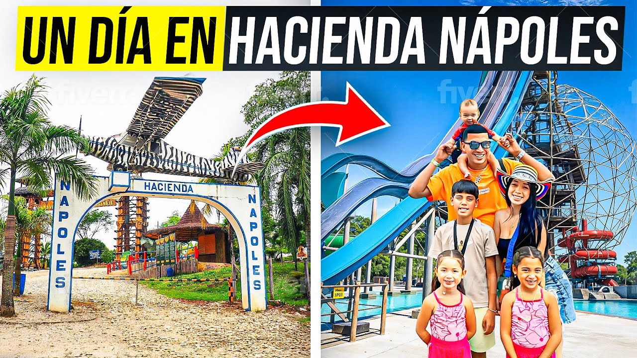 24 HORAS EN HACIENDA NAPOLES 😱 | MIRA LO QUE FUE ANTES Y LO QUE ES AHORA 🤯
