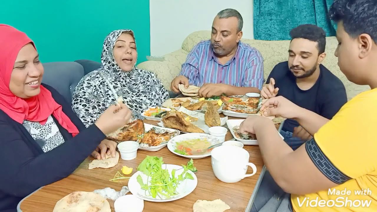 احلى اكلة سمك مع الزعيم ودودو🥰🤗