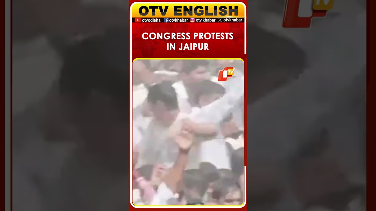 Congress Leaders, Workers Protest Against CEC Gyanesh Kumar In Jaipur
