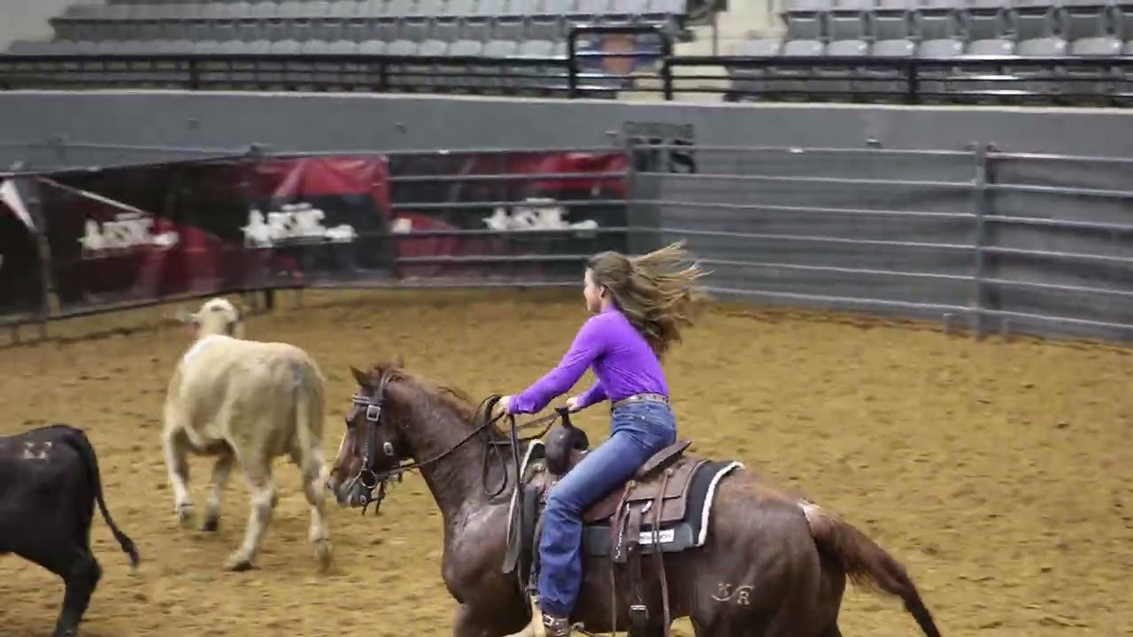Anna Butler & Harper Grace Pierce secured the #18 Rated Youth championship at the Dixie National