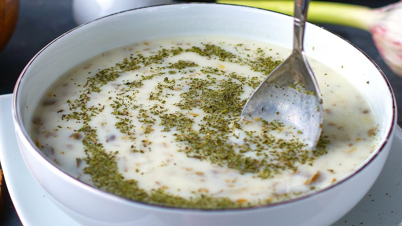 Wärmende Joghurtsuppe Traditionell türkisch 😋 mit Vollkorn und Bohnen | Suppenrezepte
