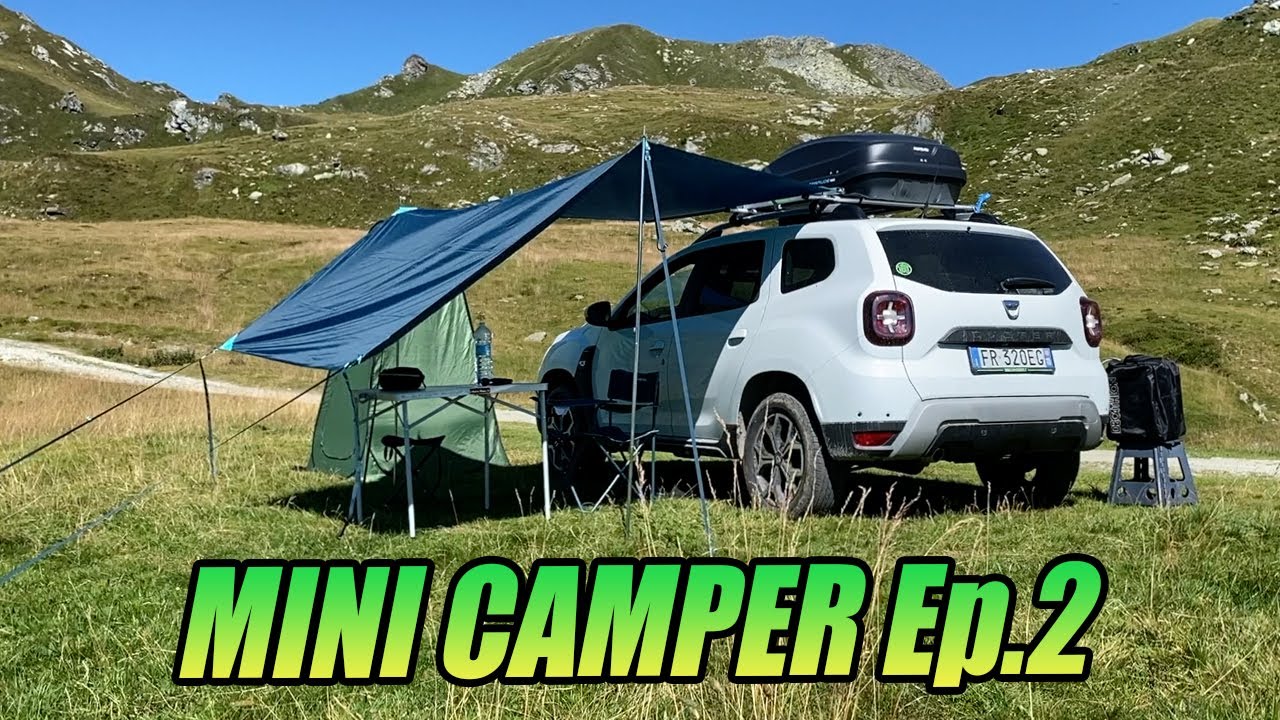 Dacia Duster 4x4 camper: doccia, tendalino, wc, frigorifero e altri upgrade
