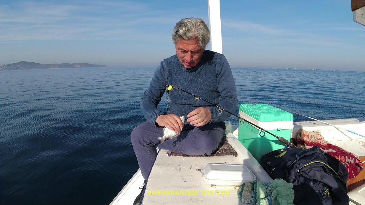 İZMİR GÜZELBAHÇEDE MUHTEŞEM BİR HAVADA TEKNEDEN BALIK AVI YAPTIK..