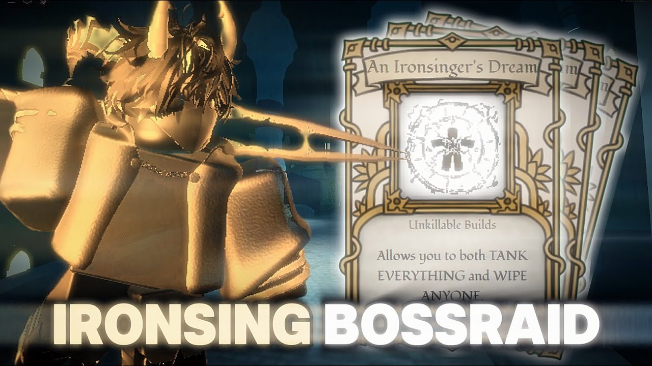 BOSSRAIDING Depths Gankers With THE BEST IRONSING BUILD | Deepwoken