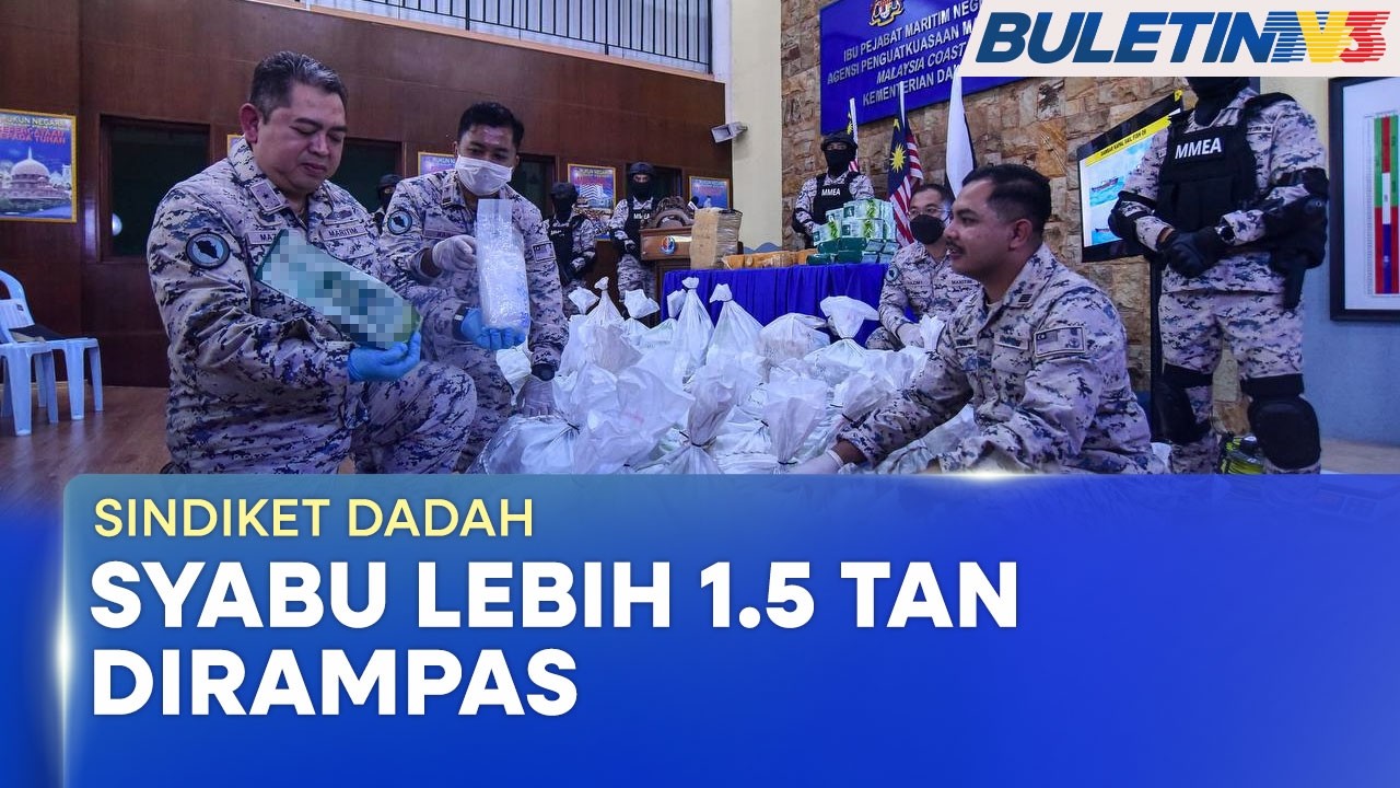 SINDIKET DADAH | Syabu RM83 Juta Dirampas Dalam Kapal Tangki (BU)