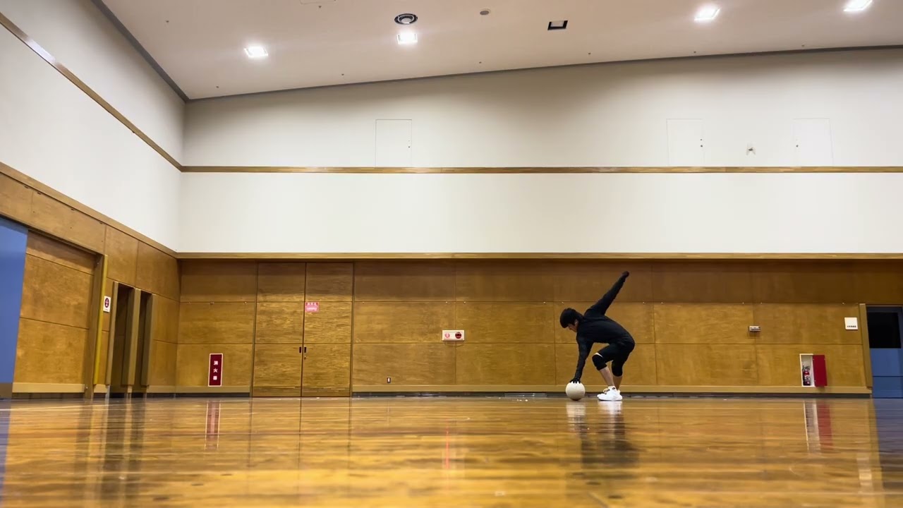 捻り意識の正面