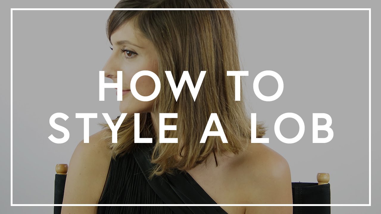 How To Style A Lob | The Zoe Report by Rachel Zoe
