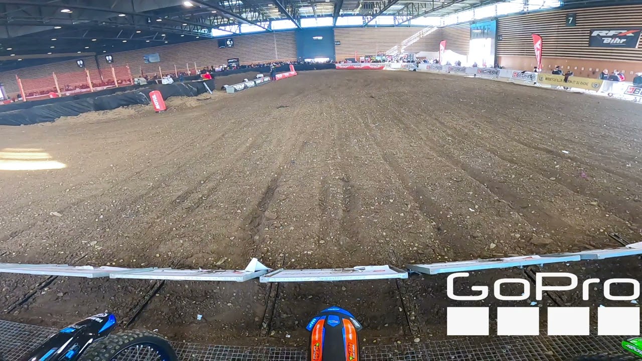 RFX MX indoor salon du deux roues Lyon 2025 catégorie i, vétérans manche 1