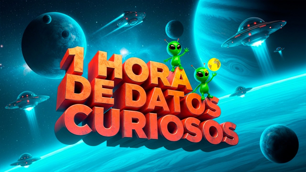 1 HORA de DATOS CURIOSOS y COSAS QUE NO SAB&Iacute;AS!😲