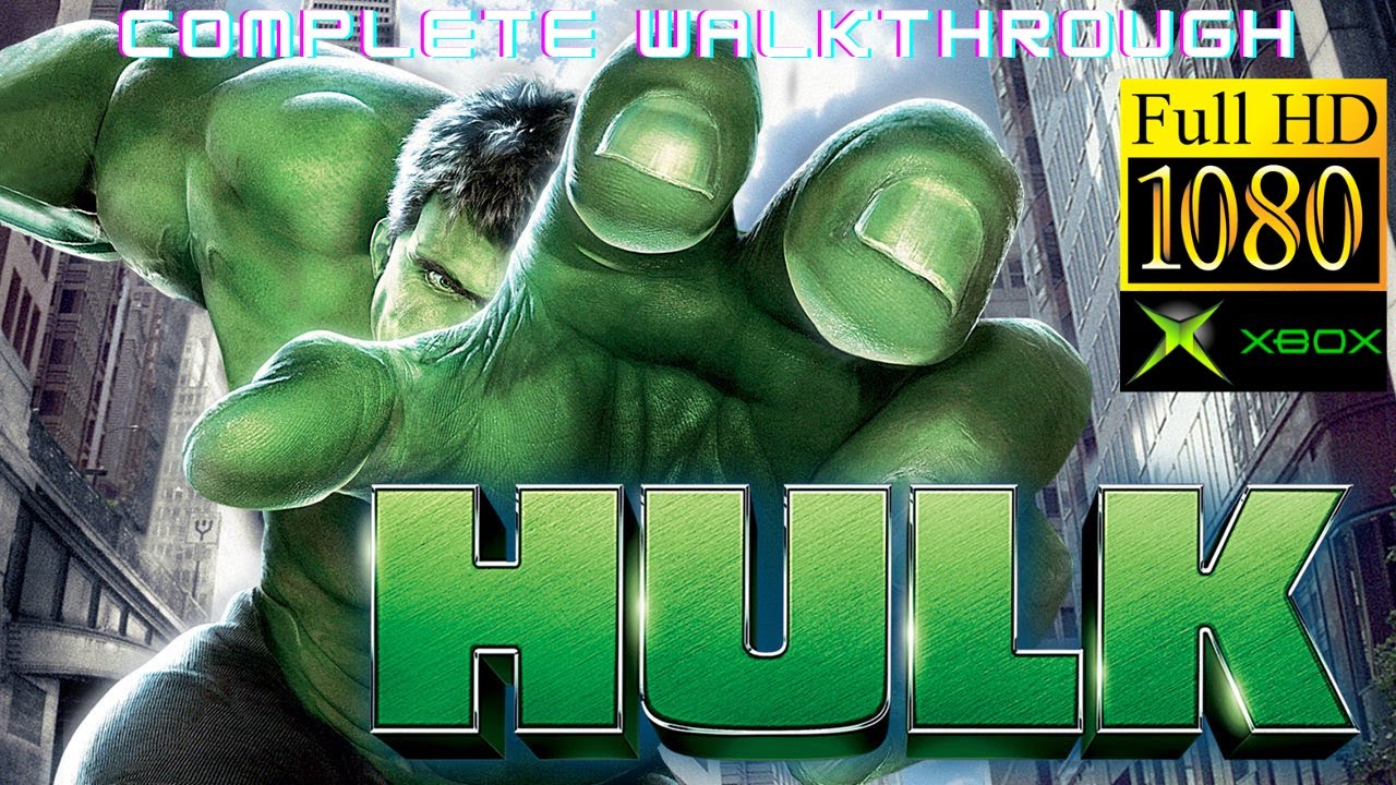 Longplay Hulk (Xbox, 2003)-Complete Walkthrough in HD