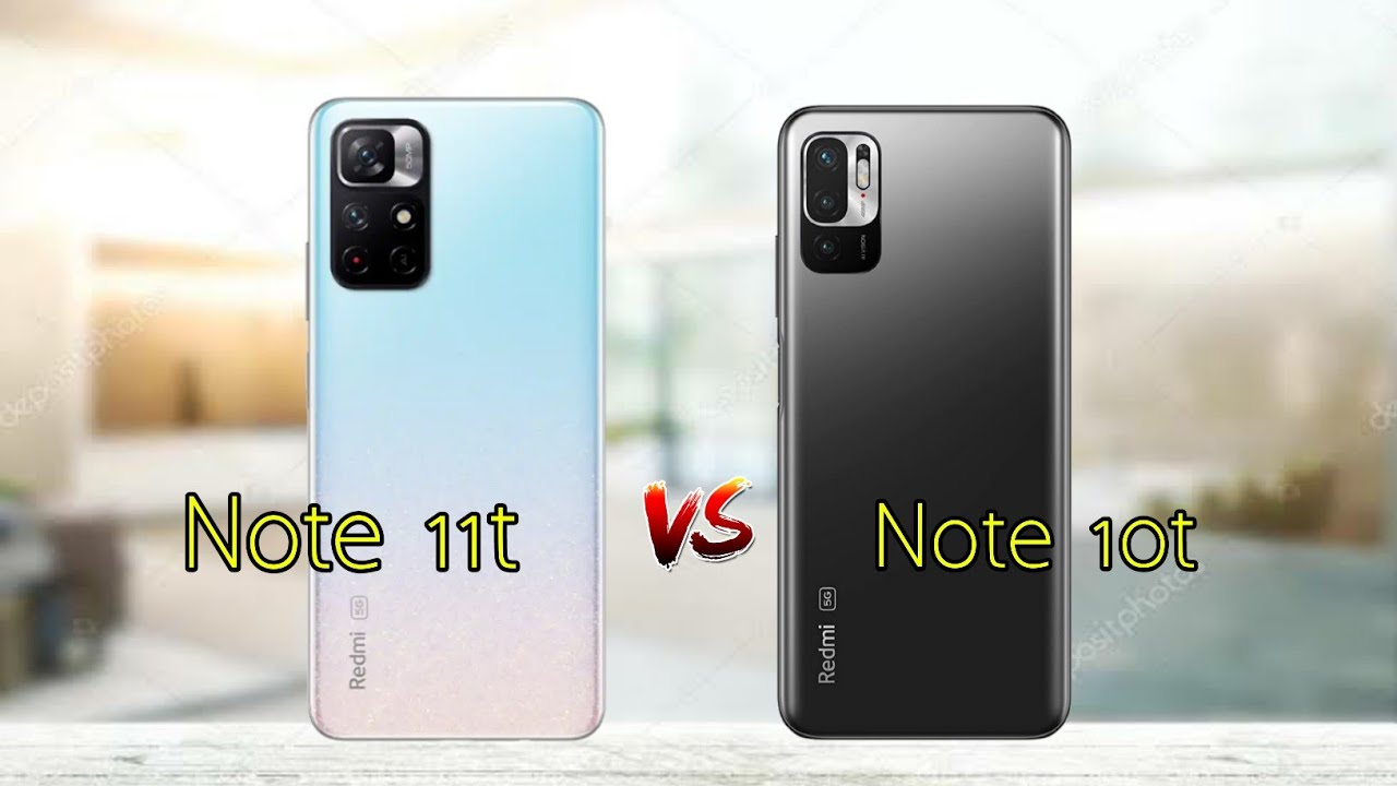 Redmi Note 11T 5G vs Redmi Note 10T 5G