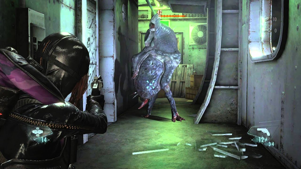 Resident Evil Revelations HD Raid Mode Stage 8 Abyss Solo Trinity Rank