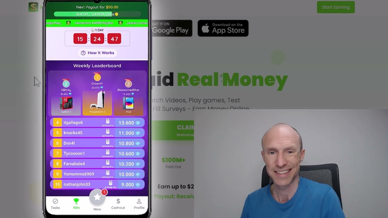 Money Cash Review - Can You Get Paid by Playing Games on Your Phone? (I Tested It)