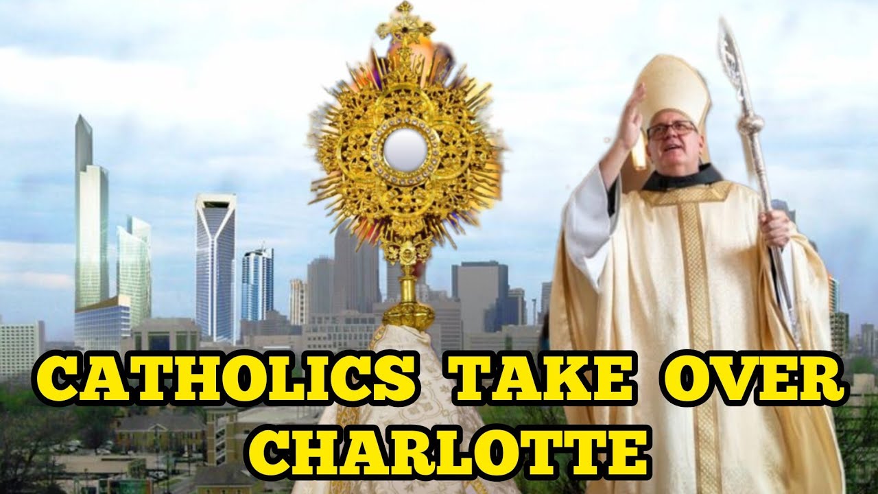 Eucharistic Congress Procession Clips Charlotte NC 2025  #eucharist #charlottediocese 