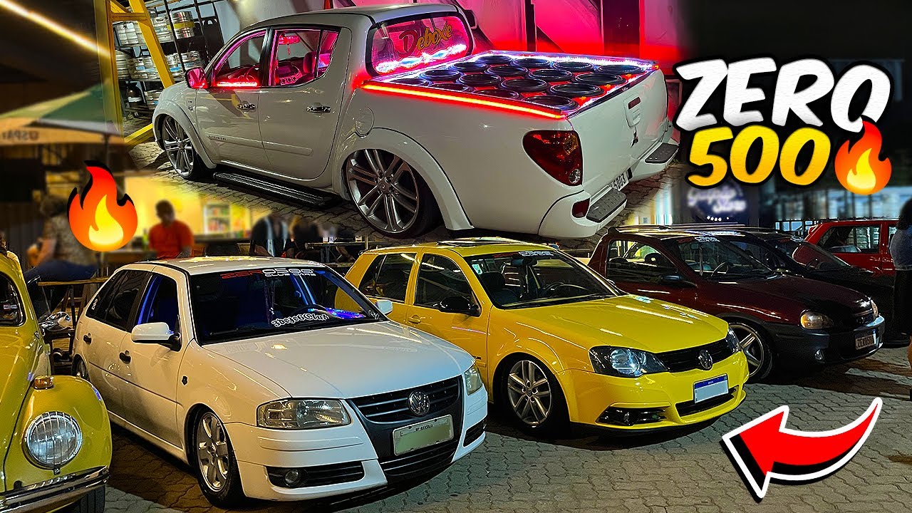 PRIMEIRO ENCONTRO DE CARROS REBAIXADOS - ZERO500