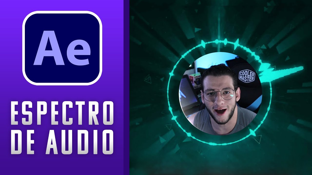 COMO crear un Espectro de AUDIO con animación | After Effects