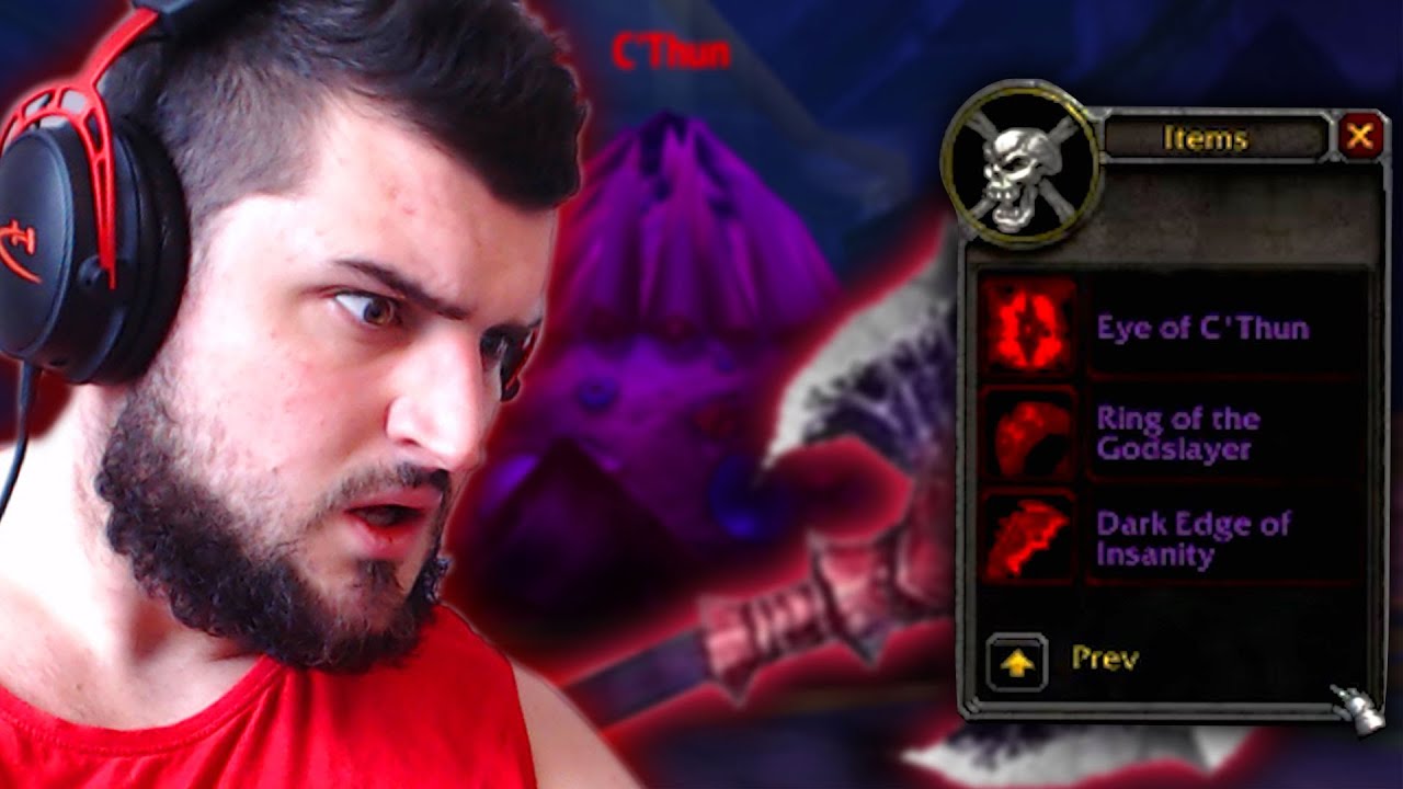 Gorthax gets Dark Edge of Insanity after trying for 6 months
