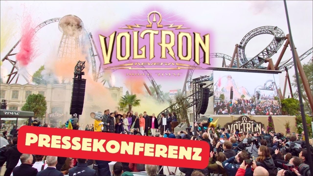 Voltron Nevera Pressekonferenz - Europa Park 2024