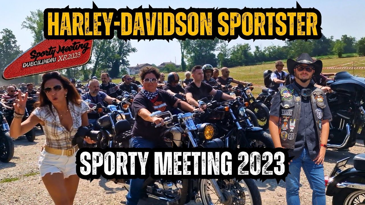 7° SPORTY MEETING 2023 - ADUNATA #harleydavidson SPORTSTER a GRAZZANO VISCONTI by DUECILINDRI