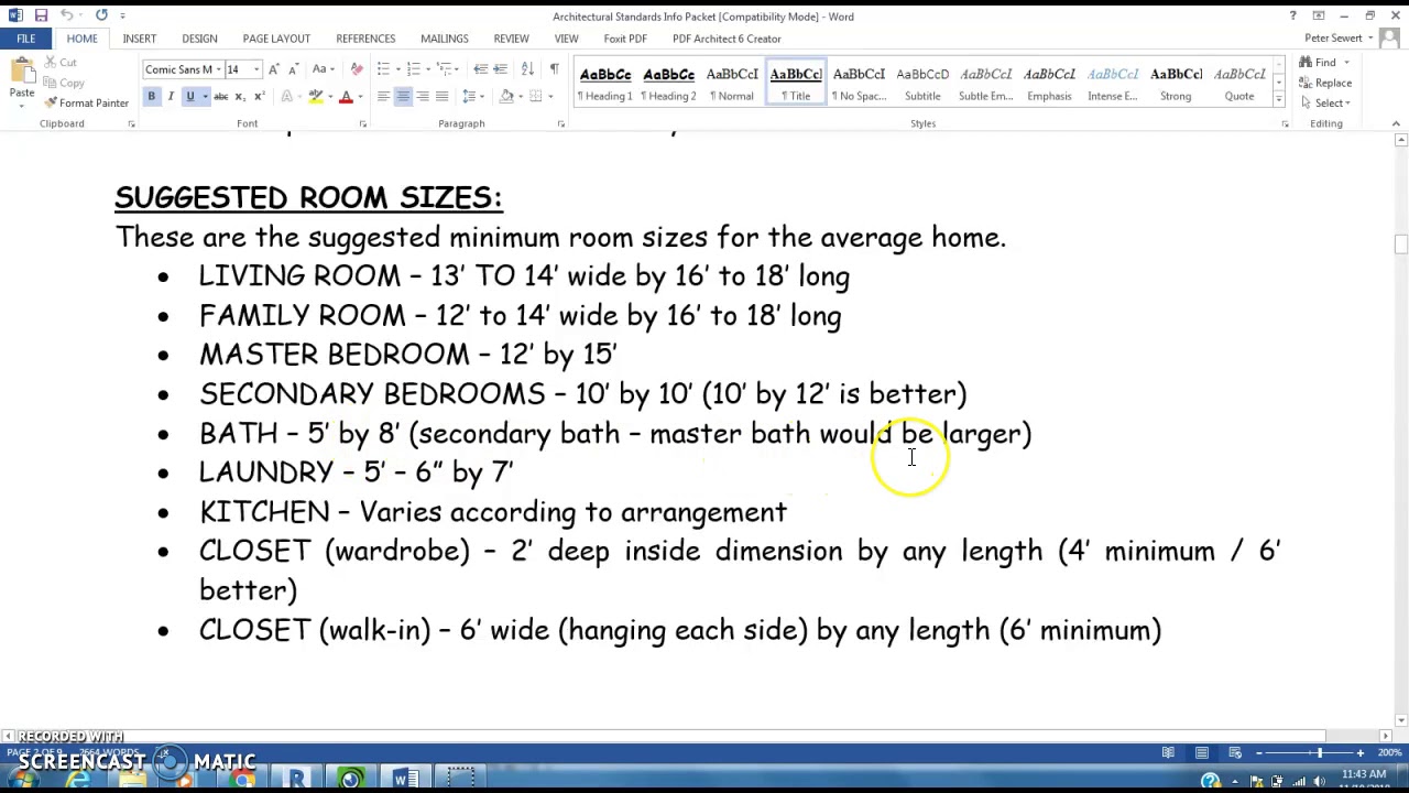 2 - Changing Room Sizes and Locking Them