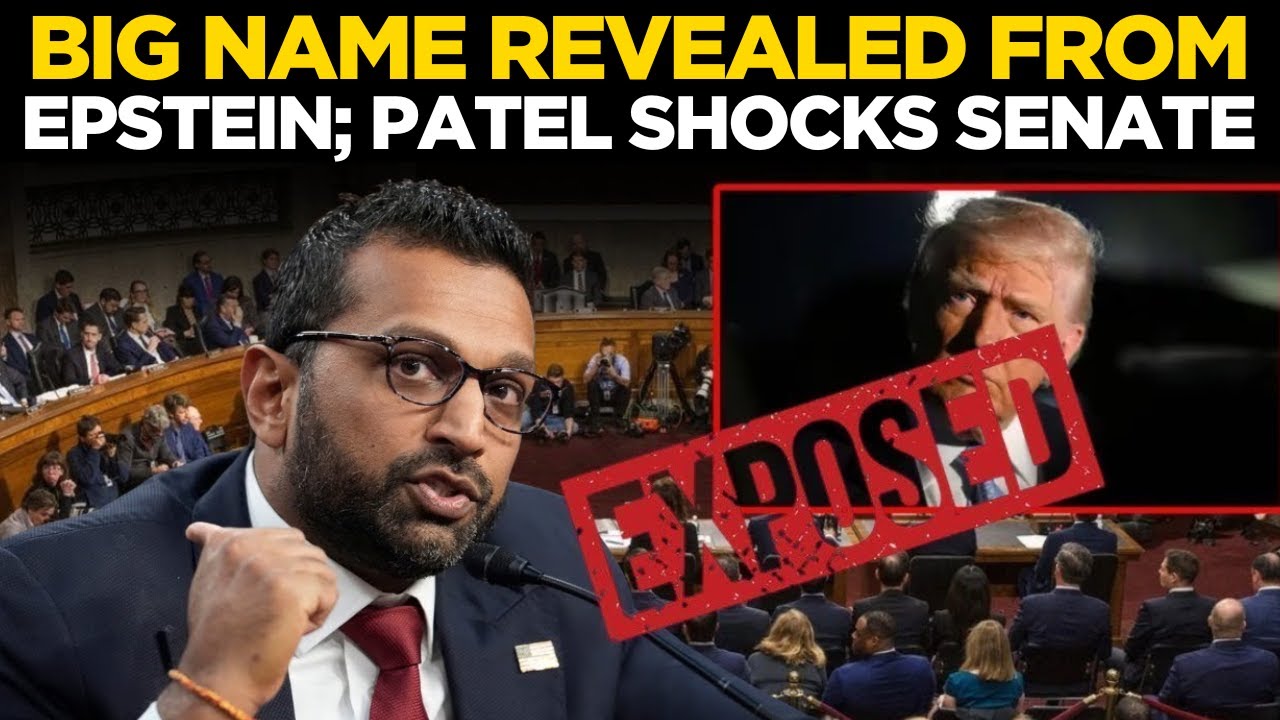 KASH PATEL LIVE | Kash Patel Finally EXPOSES BIG Names In Epstein Estate | Bill Gates, Noam Chomsky