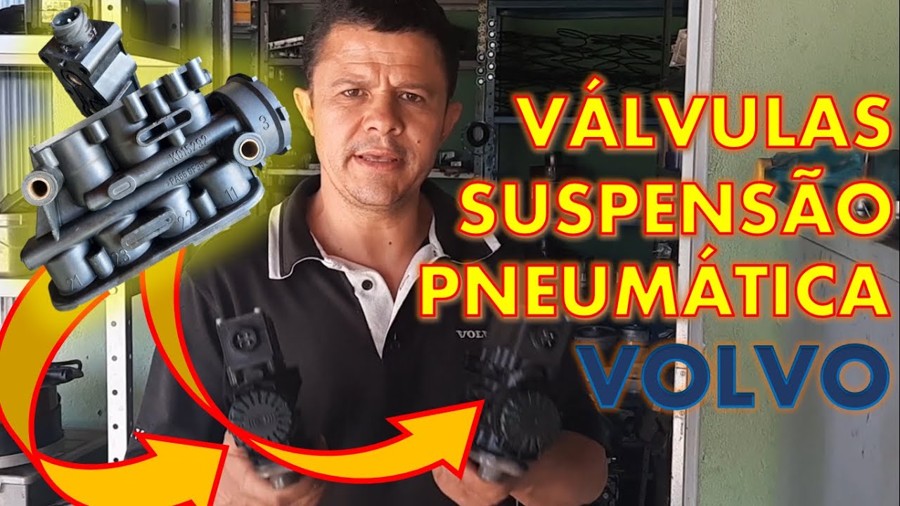 COMO MONTAR E TESTAR A VÁLVULA DA SUSPENSÃO DO VOLVO FH