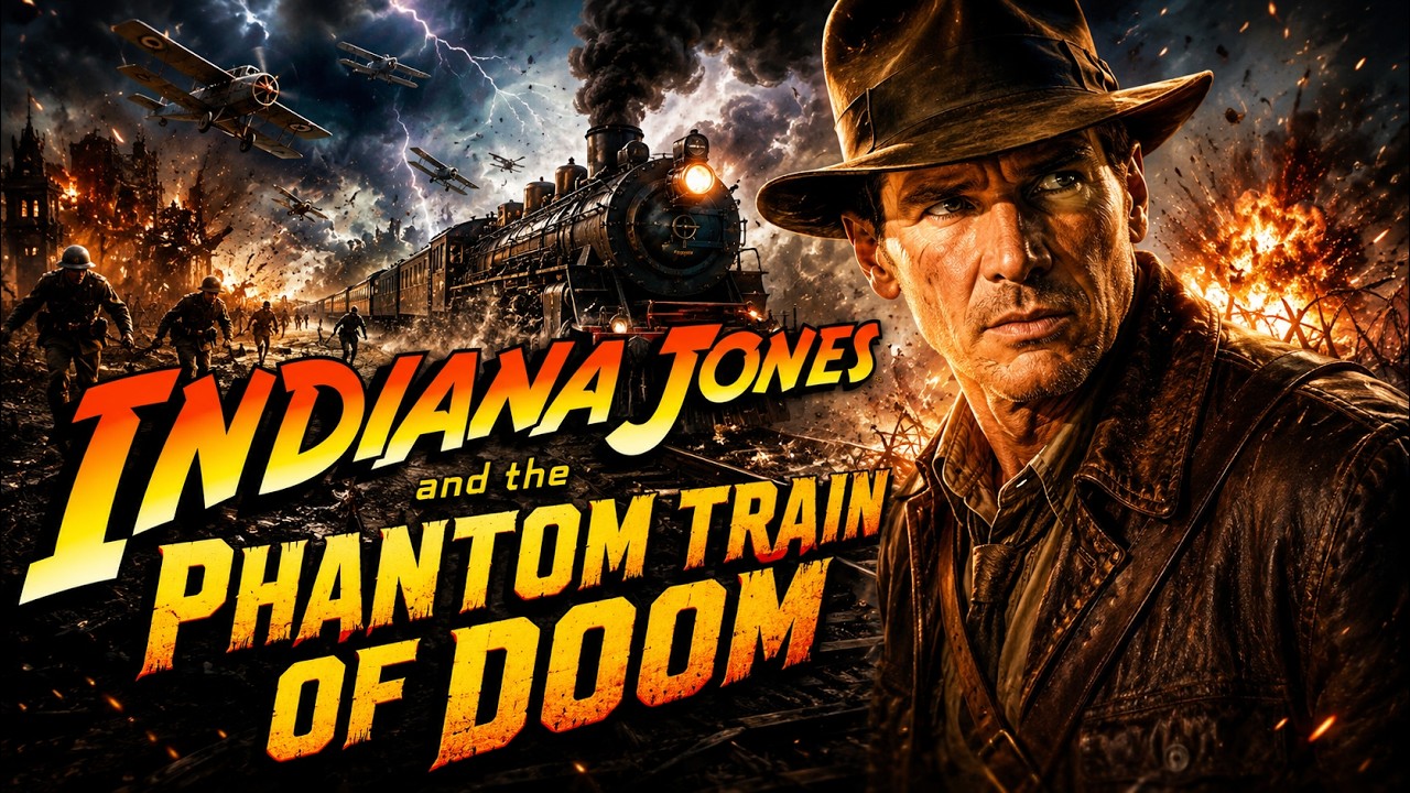 Indiana Jones and the Phantom Train of Doom HD Restoration | Legendary World War