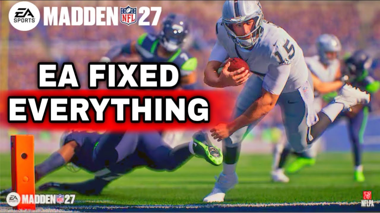 Я поиграл в Madden 27 на раннем этапе разработки, и вот что изменилось!
