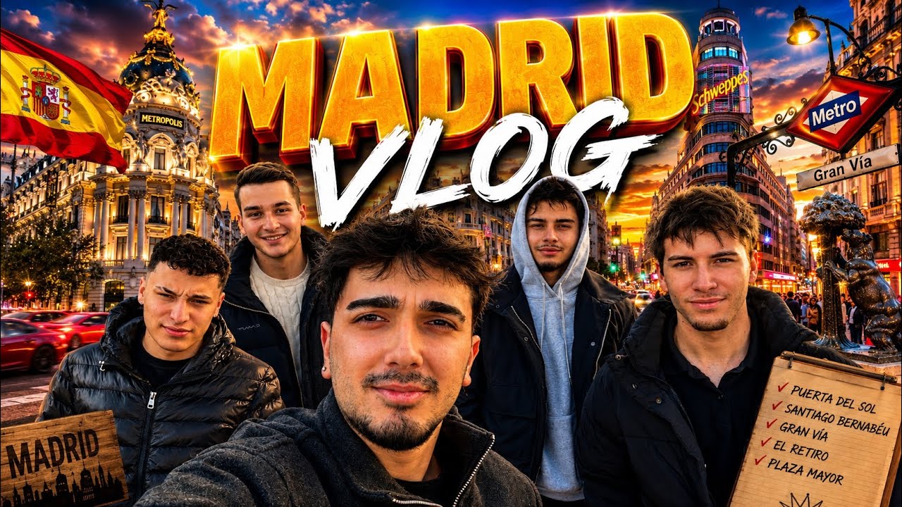 MADRİD SOKAKLARINI KEŞFETTİK!!🔥🥵 | GECE HAYATI & SOKAK LEZZETLERİ & TURİSTİK YERLERİ 🇪🇸