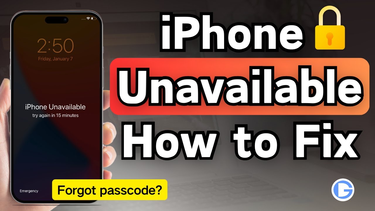 iPhone Unavailable or Security Lockout How to Unlock iPhone in Quick Ways!