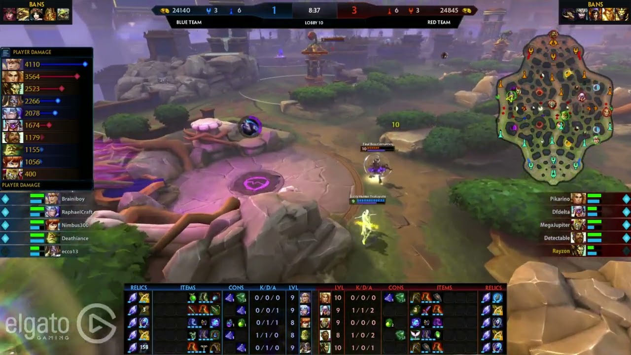 SMITE Knüppel-Liga - Season 10 - Spieltag 3 |  Lobby 10