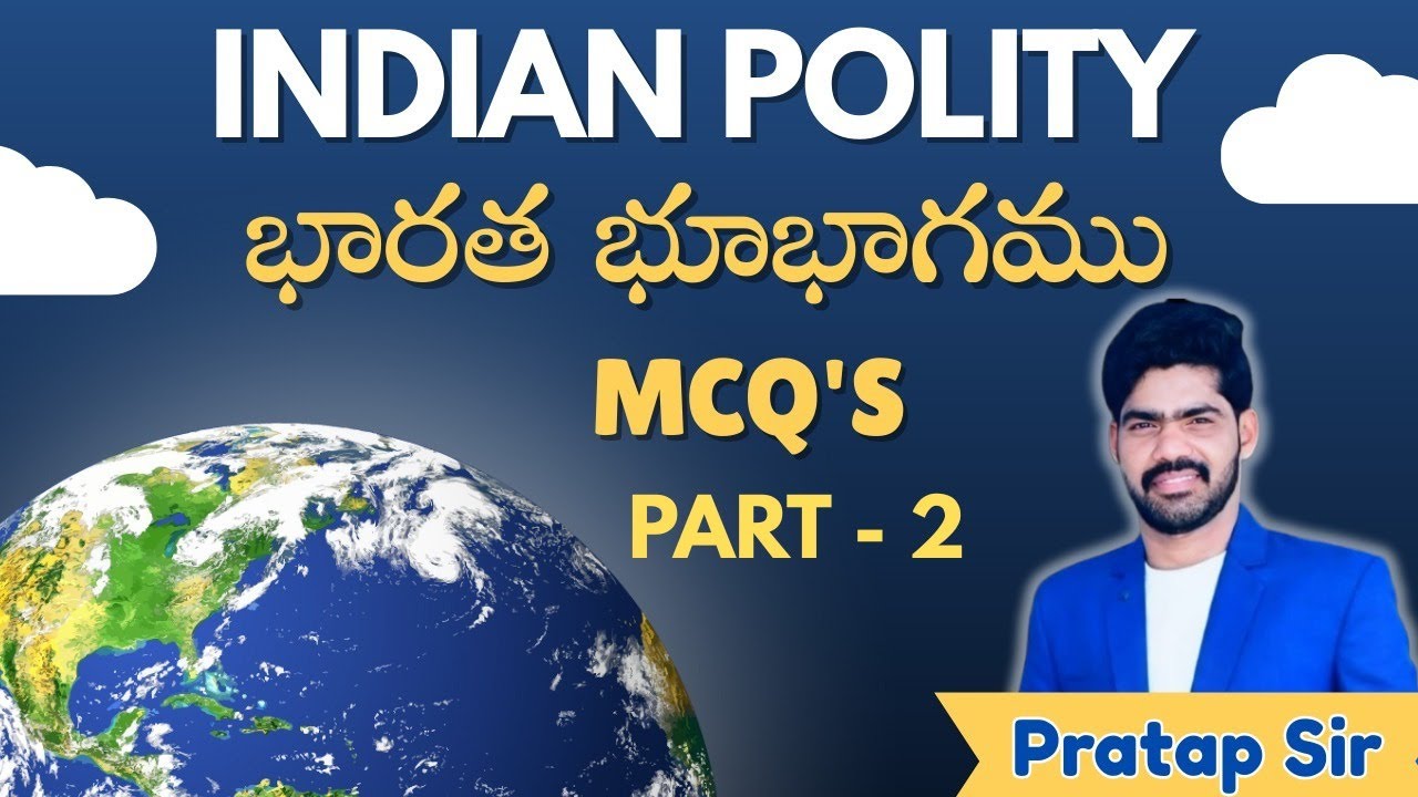 Indian Polity Important MCQs Part-2  || 2026 Group-1 & Group-2 || Useful for All Competitive Exams